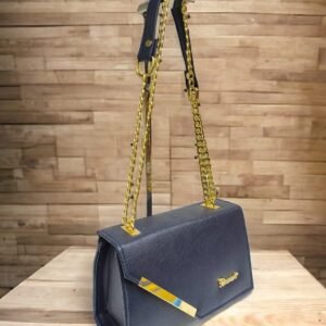 Stylish and Unique Golden Ice Chain Handbag